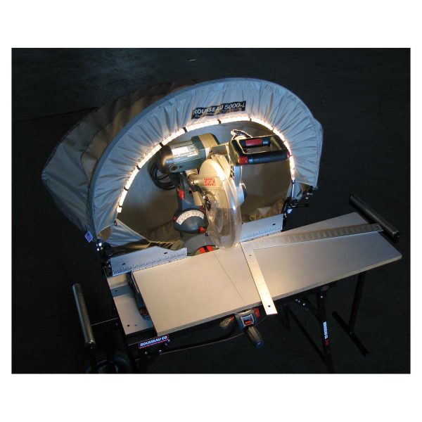 Model 5000-L Rousseau 5000-L Lighted Dust Solution for Miter Saws
