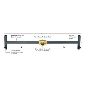 Model 4004 Batter Boards--Set of 4
